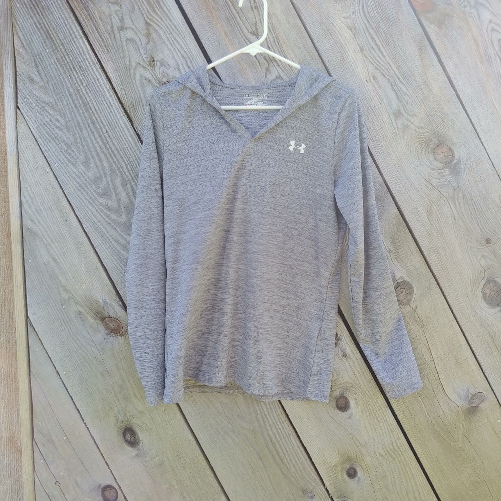 Under armer, long sleeves, gray, size M